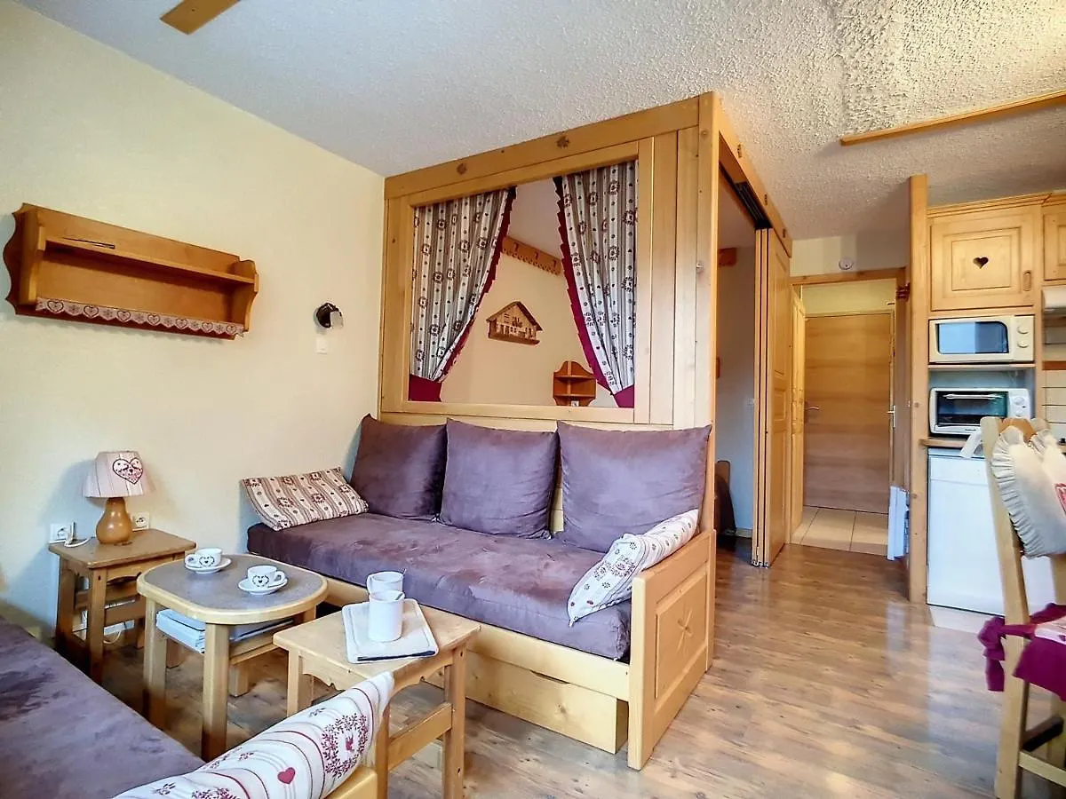 Appartement Skis Aux Pieds A Reberty 1850 Avec Balcon, 2 Pieces, 4Eme Etage, Bord De Piste - Fr-1-344-826 Saint-Martin-de-Belleville